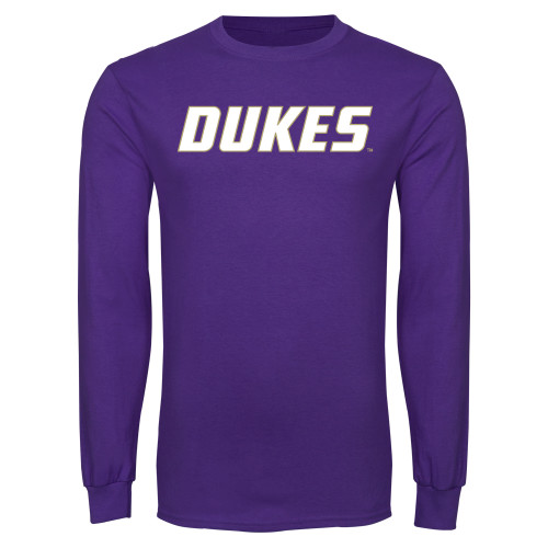  Purple Long Sleeve T Shirt - Dukes