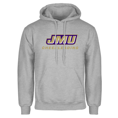 James Madison Grey Fleece Hood