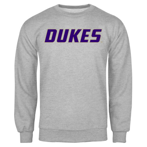  Grey Fleece Crew - Dukes