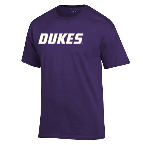 James Madison Champion Purple T Shi