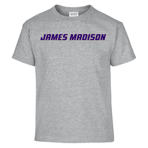  Youth Grey T Shirt - James Madison