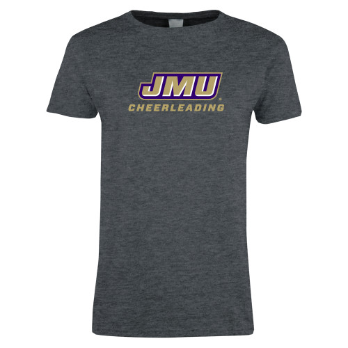 James Madison Womens Dark Heather Short Sleeve T