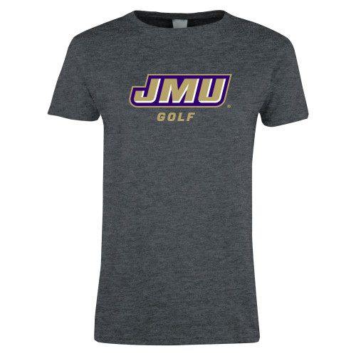  Womens Dark Heather Short Sleeve Tee - Golf