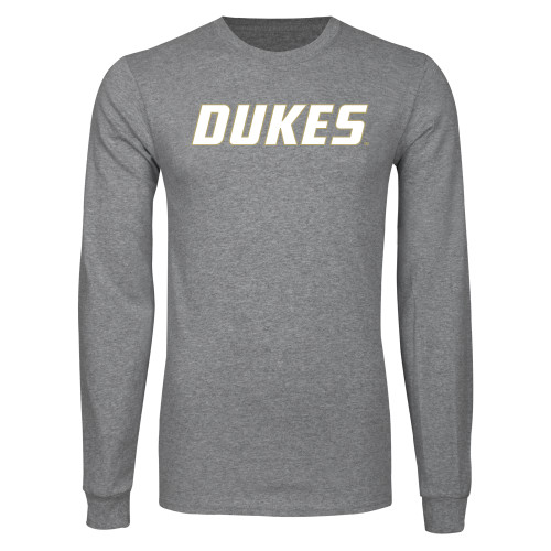  Grey Long Sleeve T Shirt - Dukes