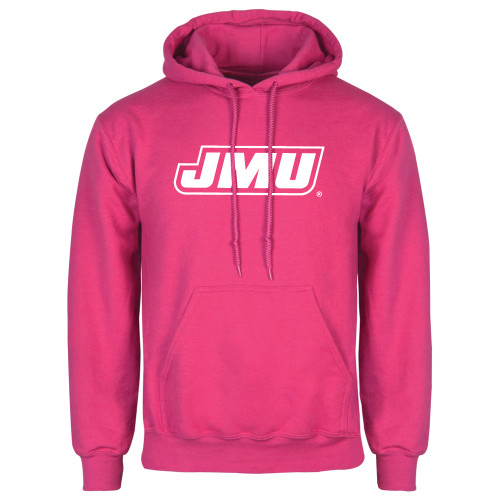 James Madison Womens Fuchsia Fleece Hood