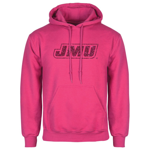 James Madison Womens Fuchsia Fleece Hood