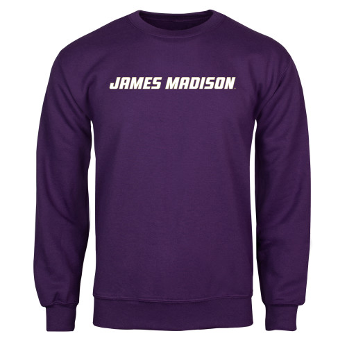  Purple Fleece Crew - James Madison