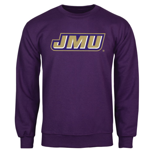  Purple Fleece Crew - Primary Logo