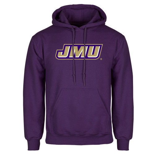  Purple Fleece Hoodie - Primary Logo