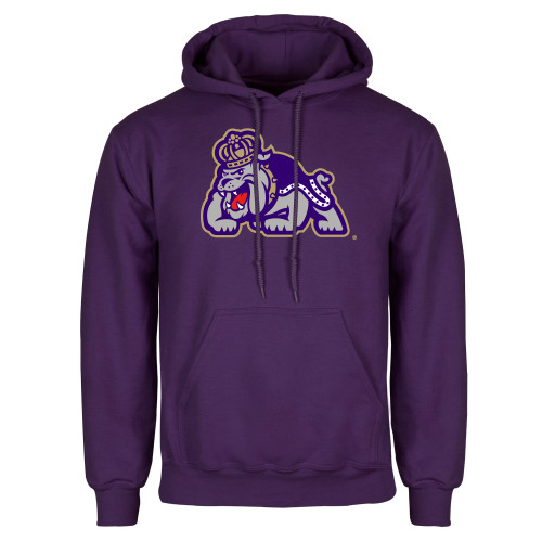  Purple Fleece Hoodie - Duke Dog