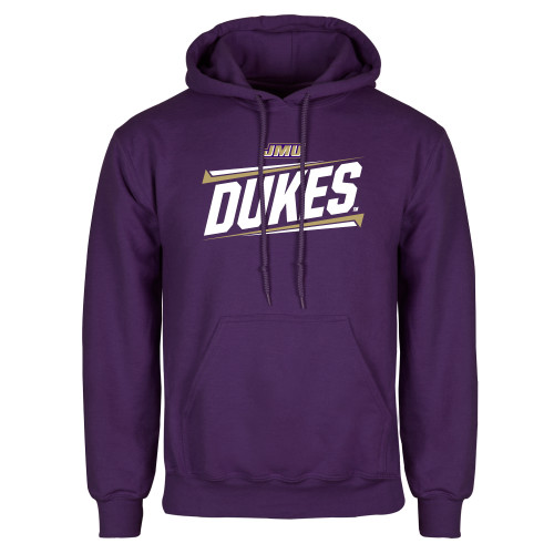  Purple Fleece Hoodie - Dukes Slanted