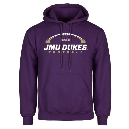 James Madison Purple Fleece Hood