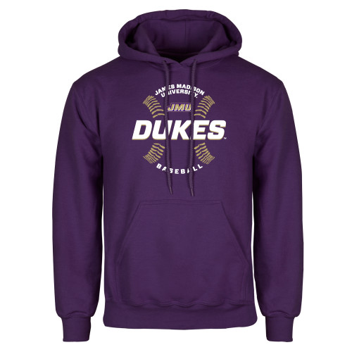 Men's Purple James Madison Dukes Baseball Jersey