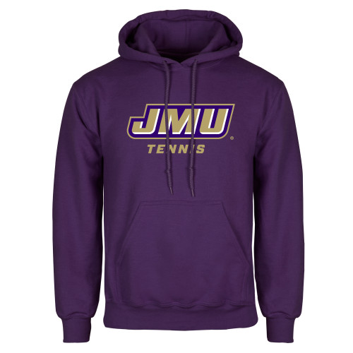 James Madison Purple Fleece Hood