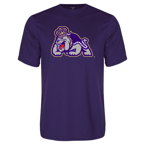  Purple Performance Tee - Duke Dog