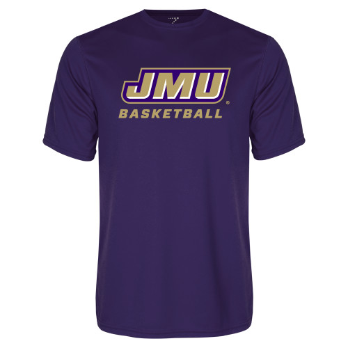 James Madison Purple Performance T