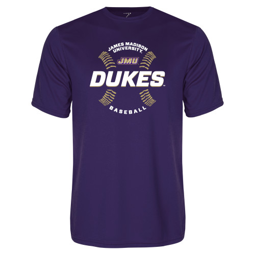 James Madison Purple Performance T