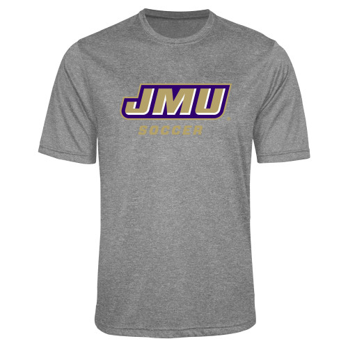 James Madison Grey Heather Performance Contender T