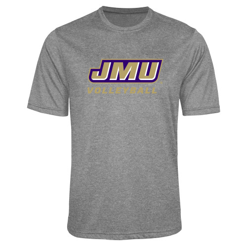 James Madison Grey Heather Performance Contender T