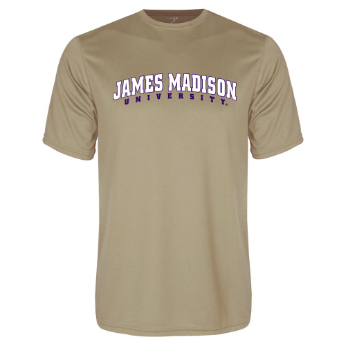  Vegas Gold Performance Tee - James Madison University Arched