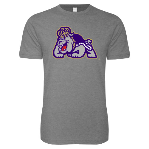  Next Level Heather Grey SoftStyle T Shirt - Duke Dog