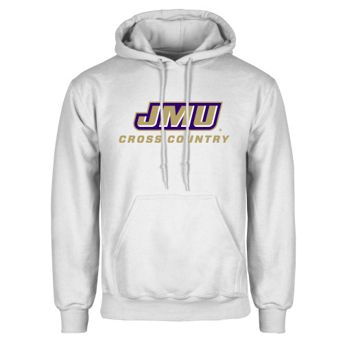 James Madison White Fleece Hood