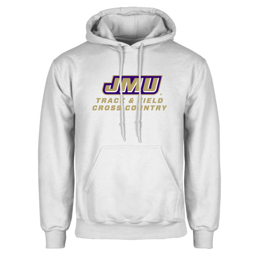 James Madison White Fleece Hood