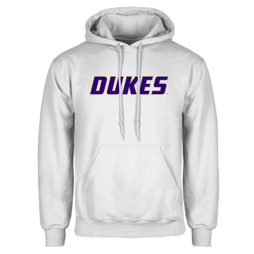  White Fleece Hoodie - Dukes