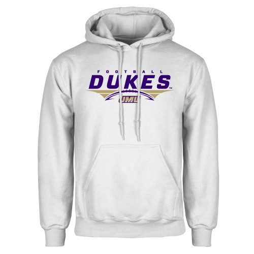 James Madison White Fleece Hood