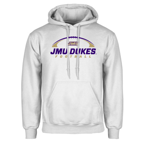 James Madison White Fleece Hood