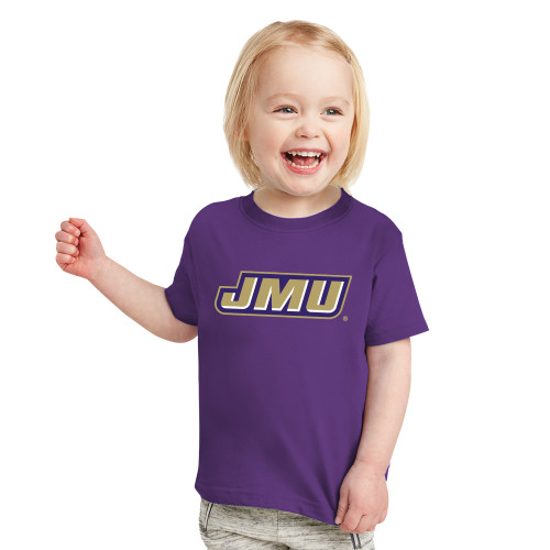 James Madison Toddler Purple T Shi