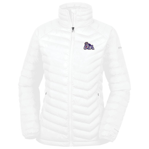 James Madison Columbia Womens White Powder Lite Jack