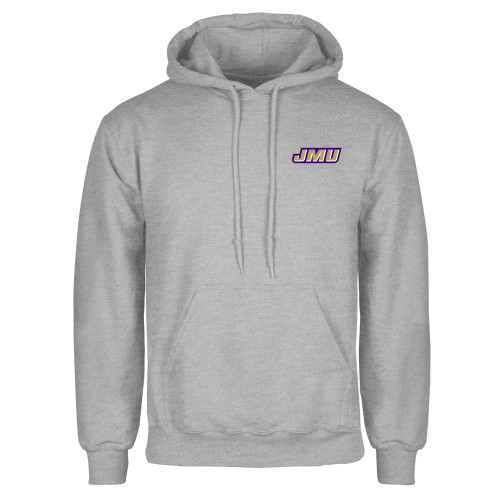  Grey Fleece Hoodie - Primary Logo