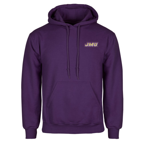  Purple Fleece Hoodie - Primary Logo