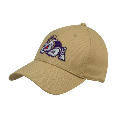 James Madison Vegas Gold Structured Adjustable Pro Style Hat