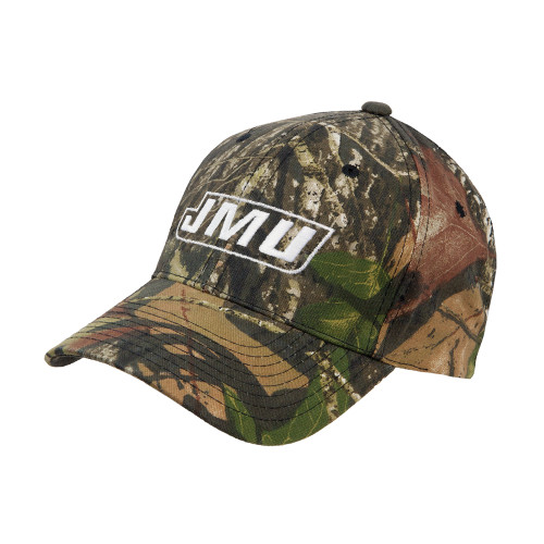 James Madison Mossy Oak Camo Structured Adjustable Cap