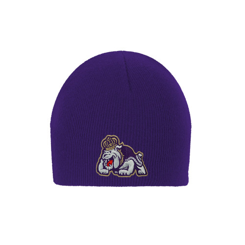 James Madison Purple Knit Beanie