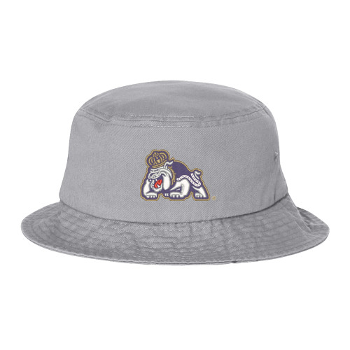 James Madison Sportsman Grey Bucket Hat