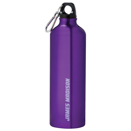 James Madison Venture Aluminum Purple Bike Bottle 26oz