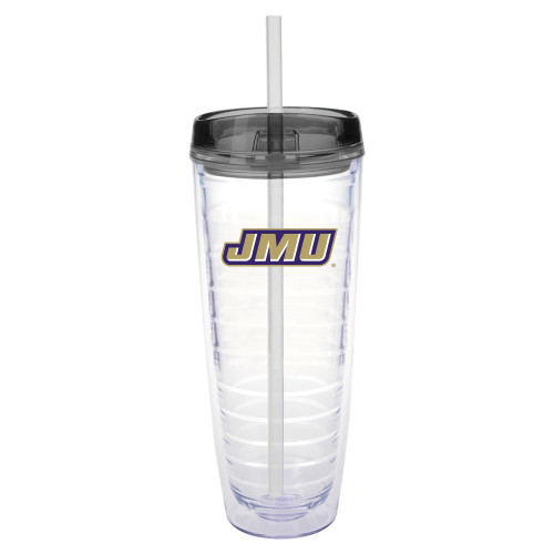 James Madison Tritan Double Wall Tumbler w/Charcoal Top 26oz