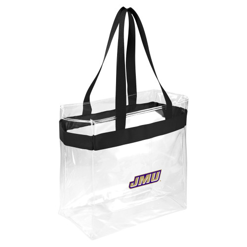 James Madison Game Day Clear Stadium Tote