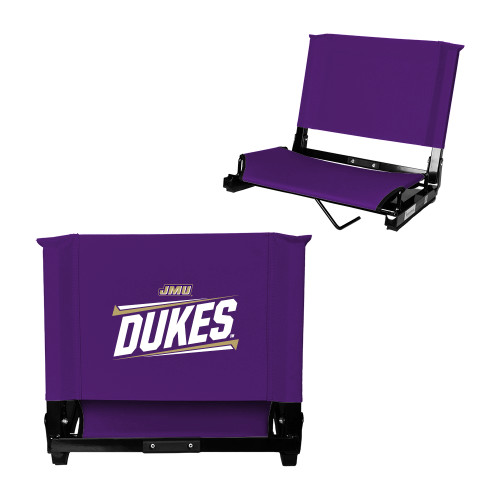 James Madison Stadium Chair Purple