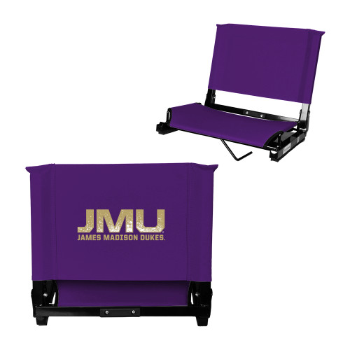 James Madison Stadium Chair Purple