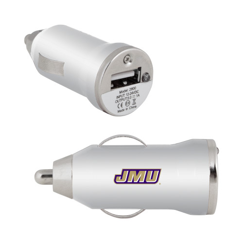 James Madison On the Go Silver Car Charger