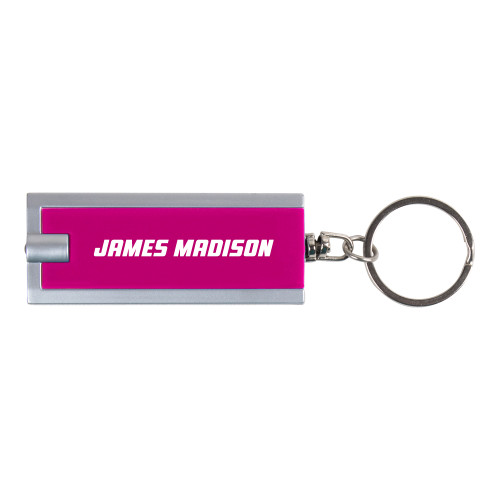 James Madison Turbo Pink Flashlight Key Holder