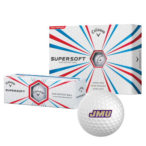 James Madison Callaway Supersoft Golf Balls 12/pkg