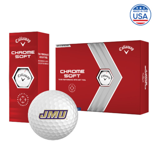 James Madison Callaway Chrome Soft Golf Balls 12/pkg