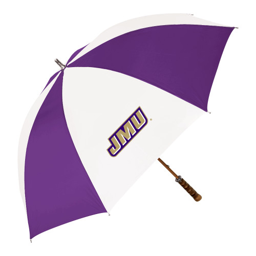 James Madison 64 Inch Purple/White Umbrella