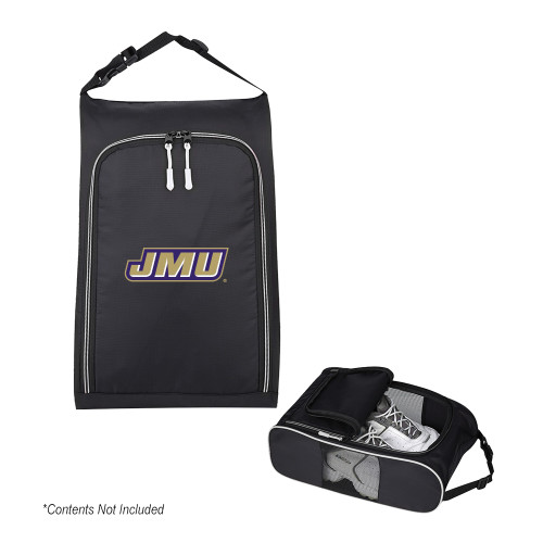 James Madison Crosstown Side Mesh Black Shoe Bag