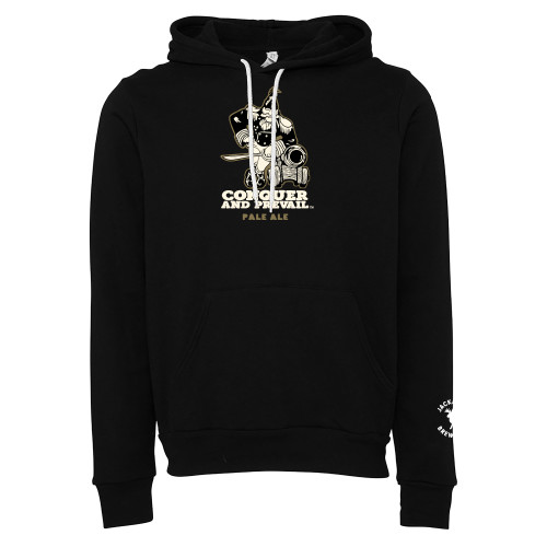 Jackalope Bella + Canvas Black Fleece Hood